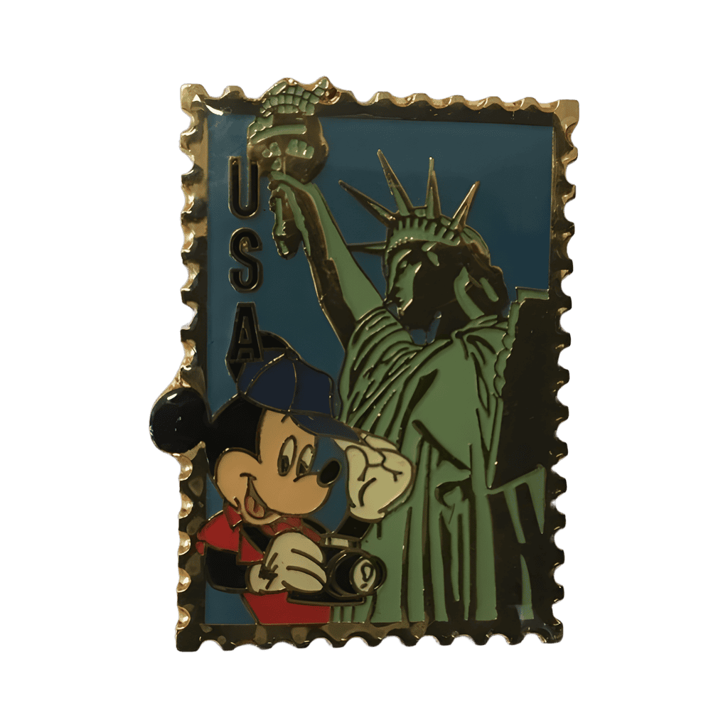 U.S.A. Disney pin