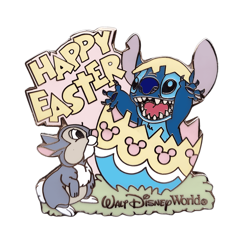 Stitch and Thumper Disney pin