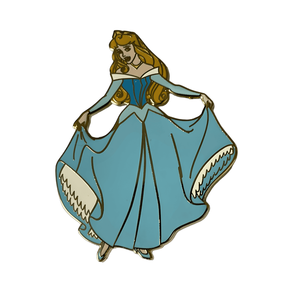 Aurora Blue Dress Disney pin