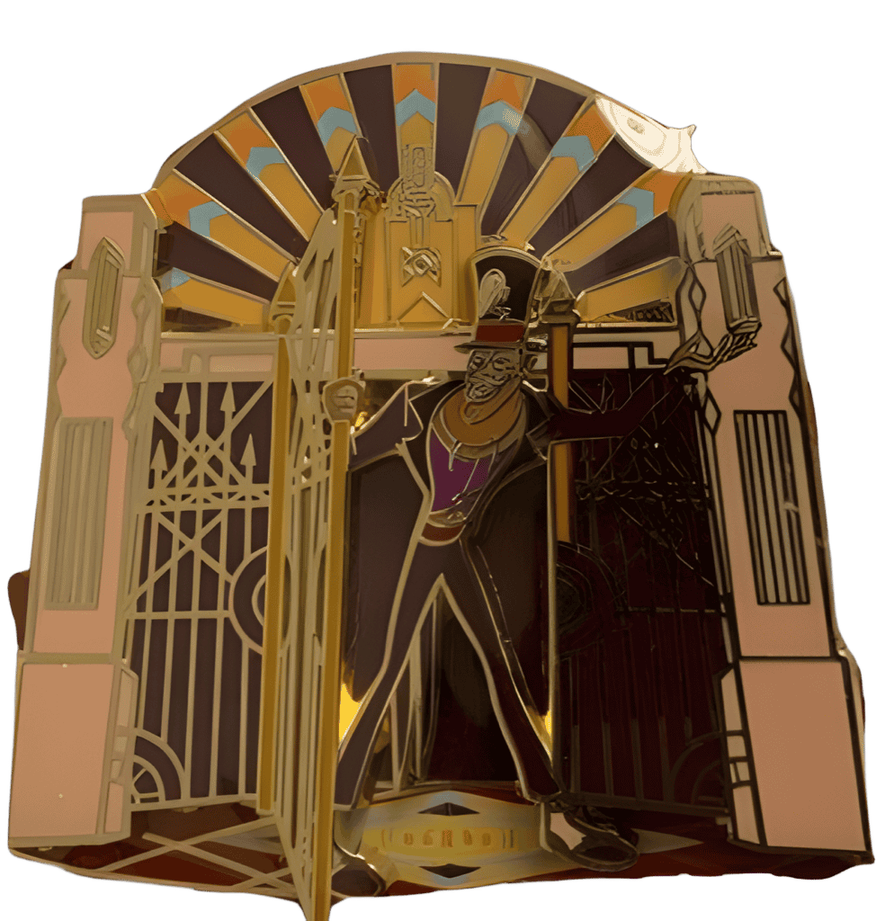 Facilier Disney pin