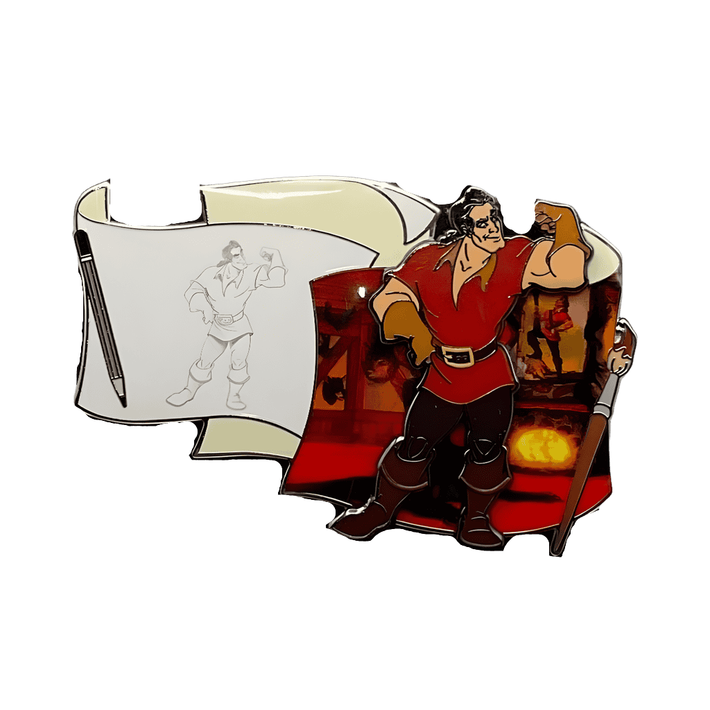 Gaston Disney pin