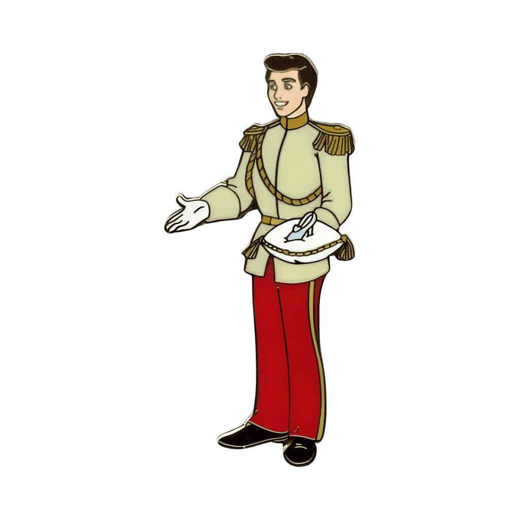 Prince Charming Awaiting Cinderella Disney pin