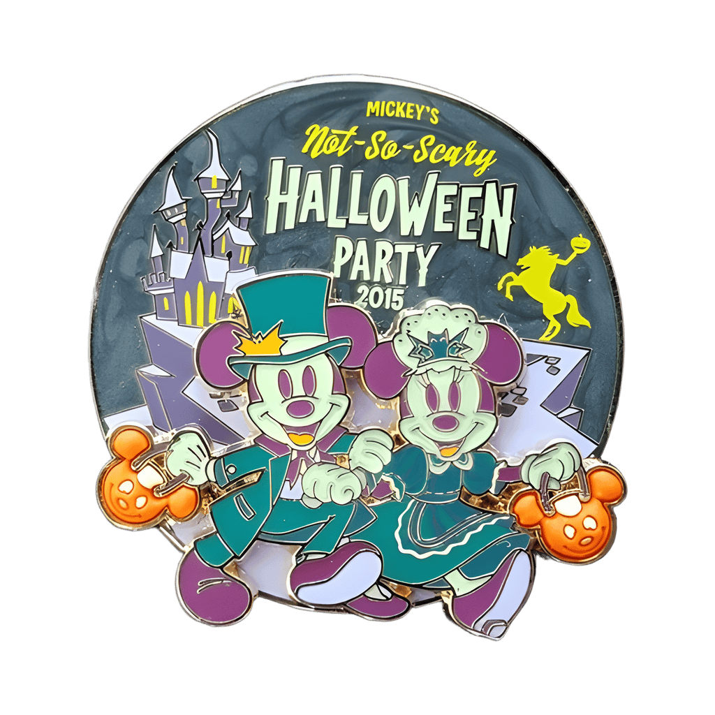 Mickey and Minnie Logo Pin Disney pin