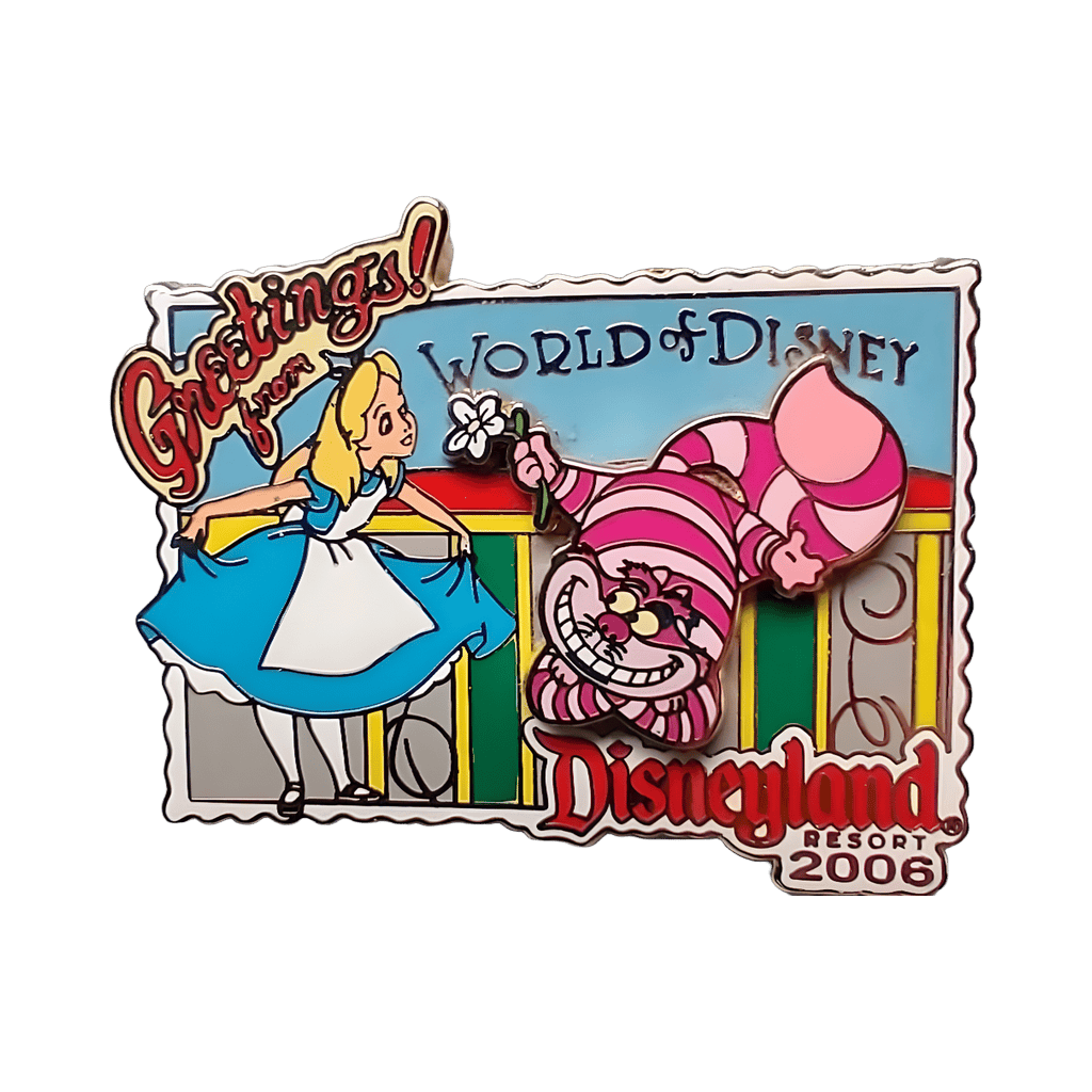 World of Disney - Alice and Cheshire Cat Disney pin