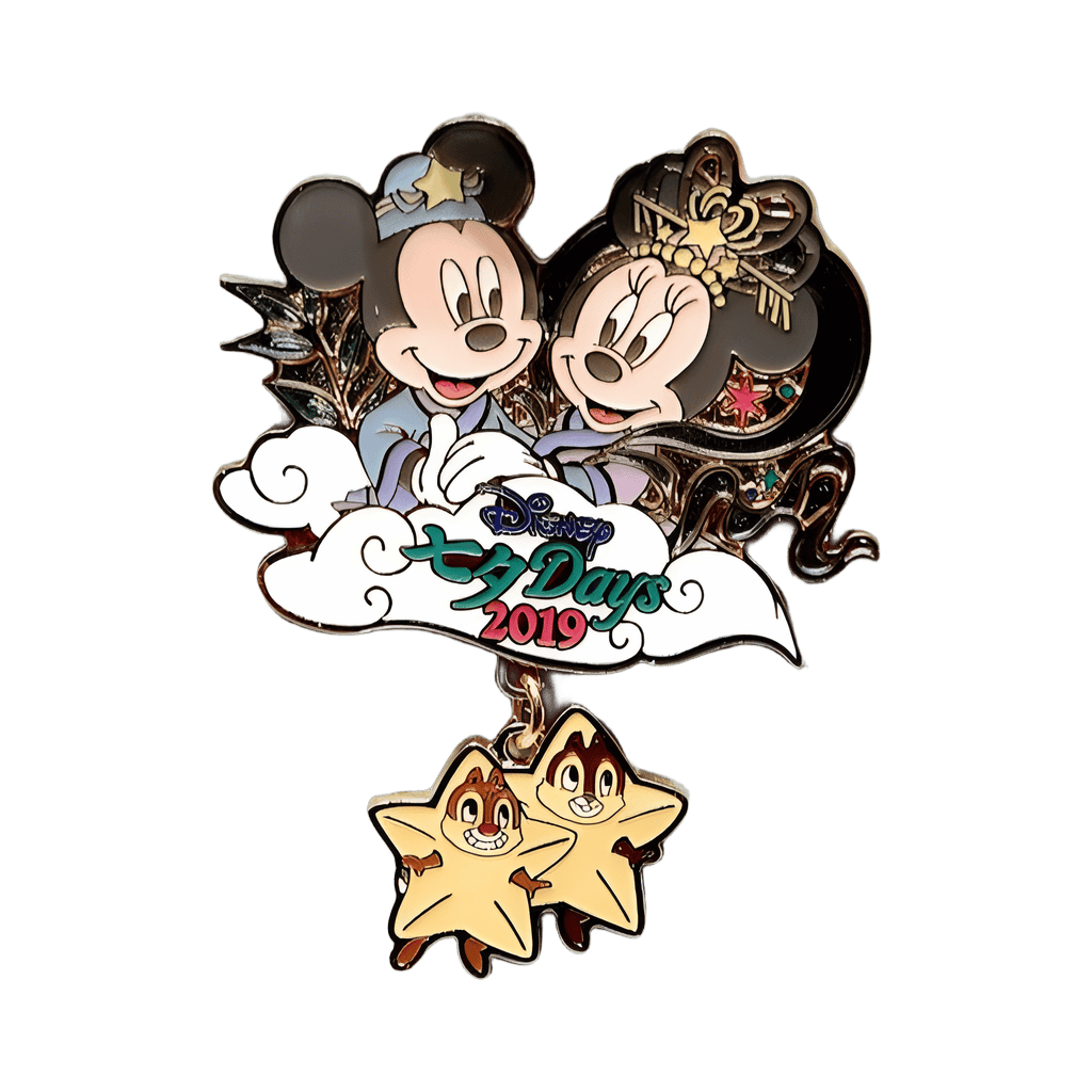 Disney's Tanabata Days 2019 - Mickey & Minnie Disney pin