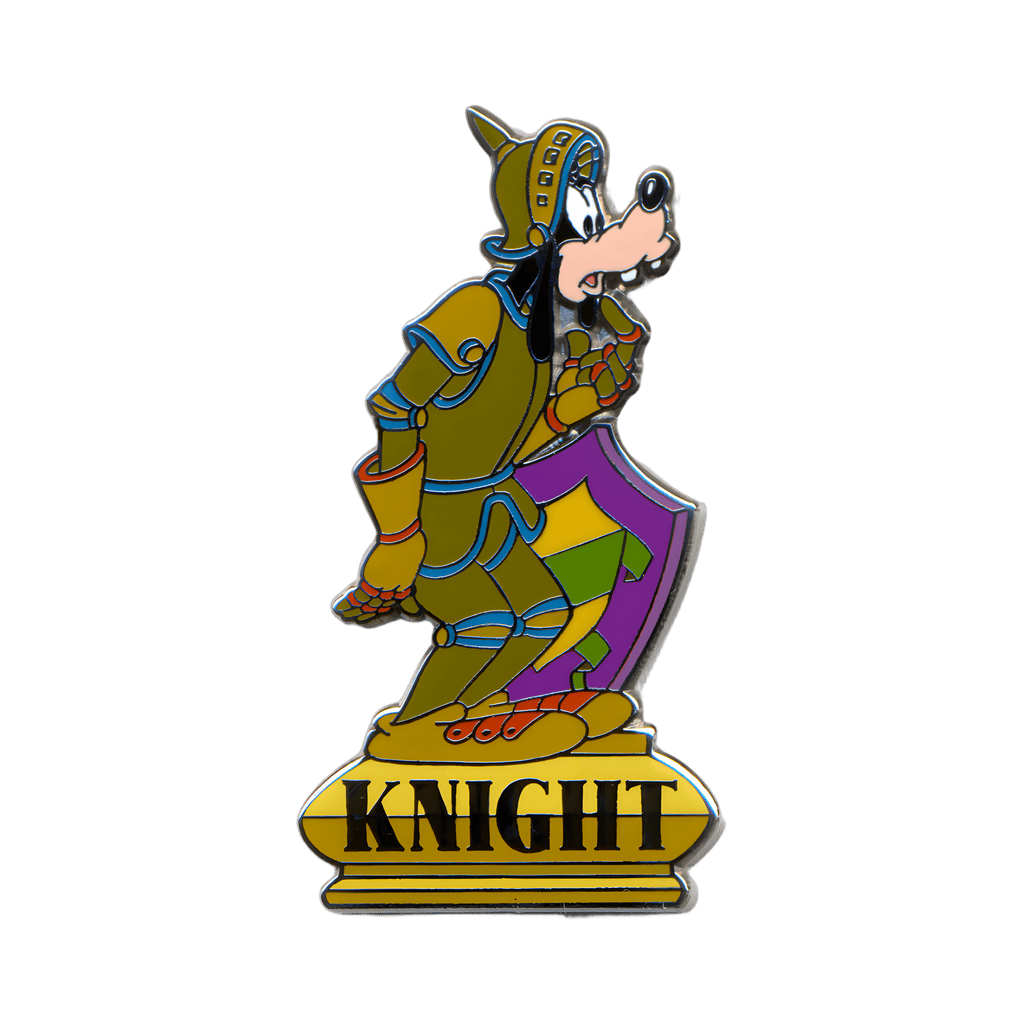 Goofy - Gold Knight Disney pin