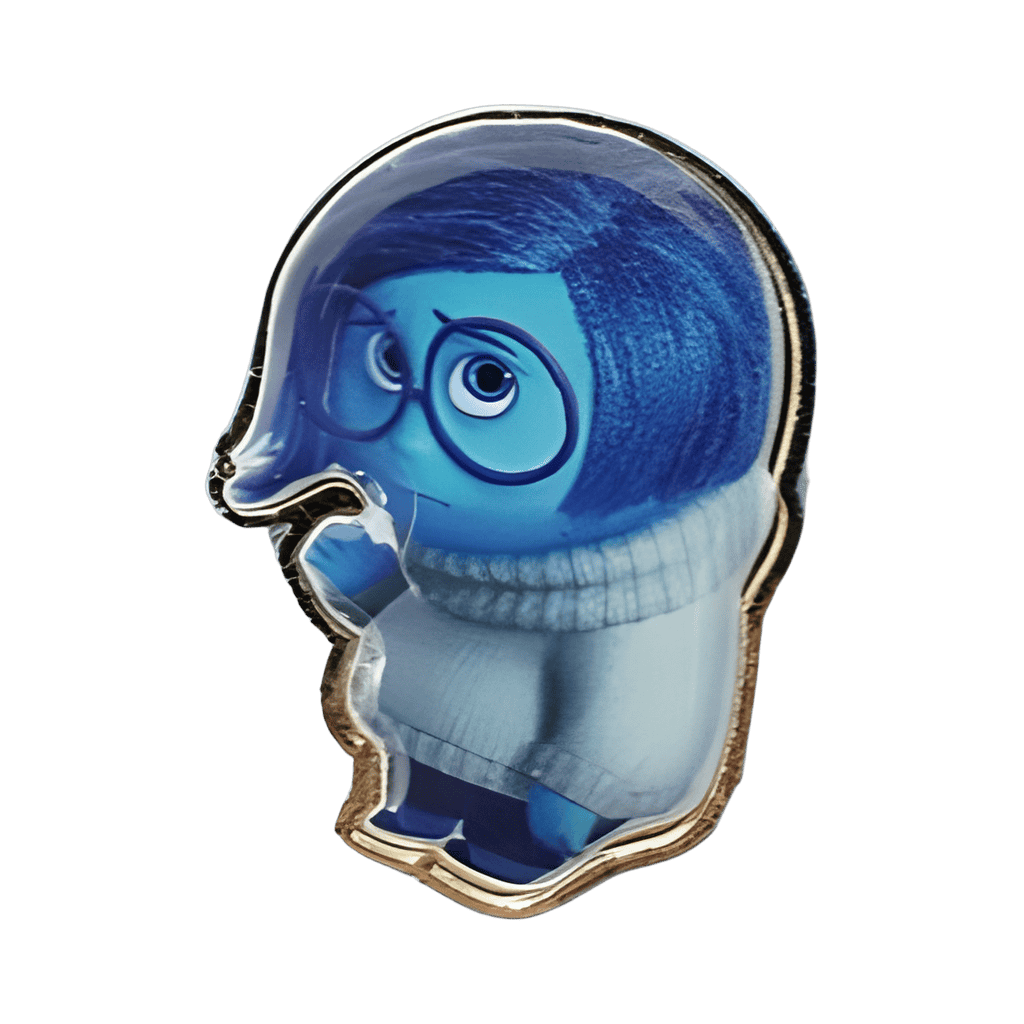 Sadness Disney pin