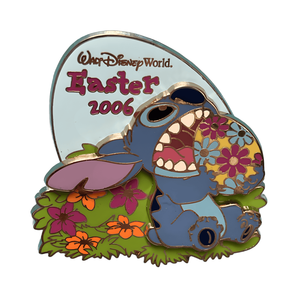 Stitch Eating Egg Disney pin
