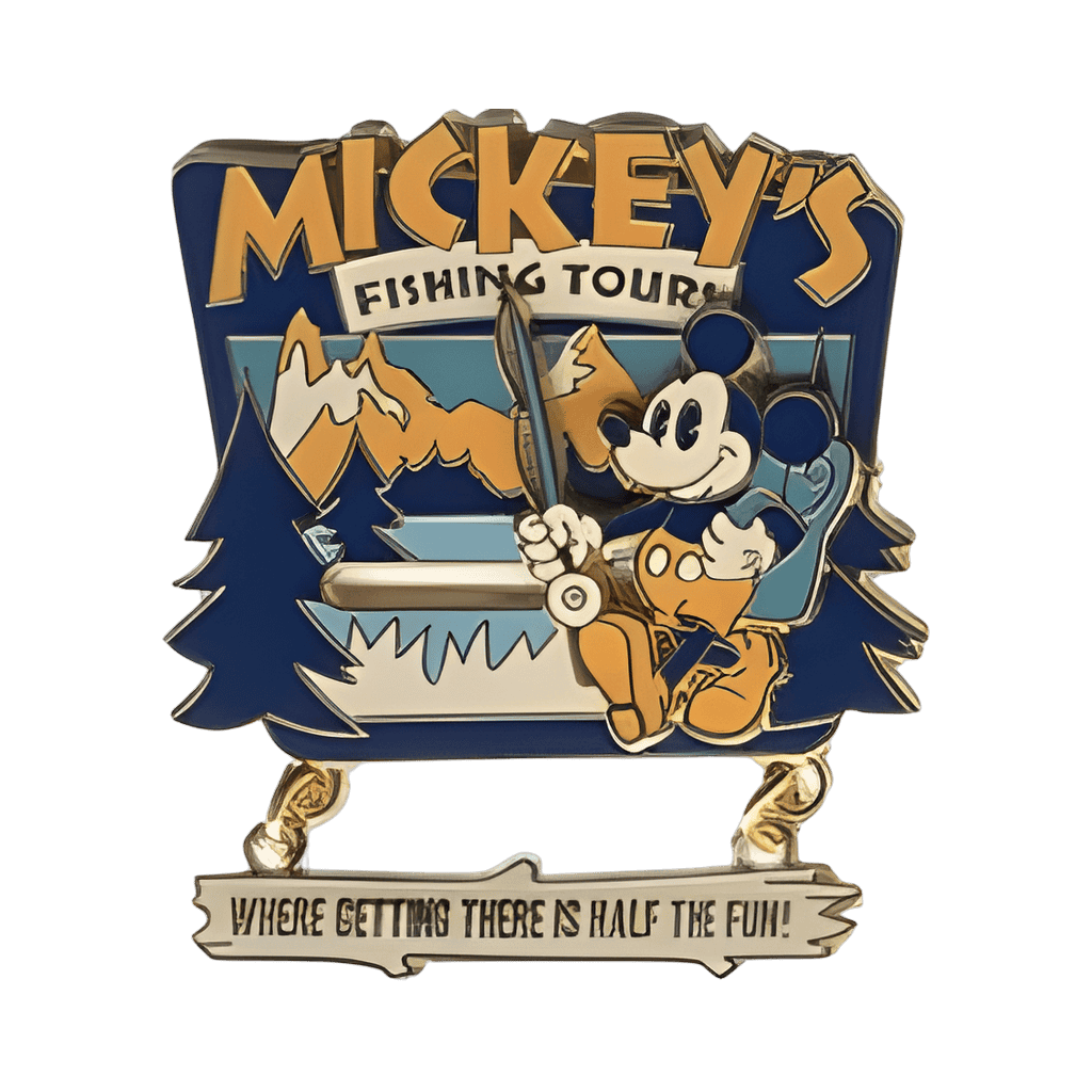Tackle Box Boxed Set — Mickey's Fishing Tours Disney pin