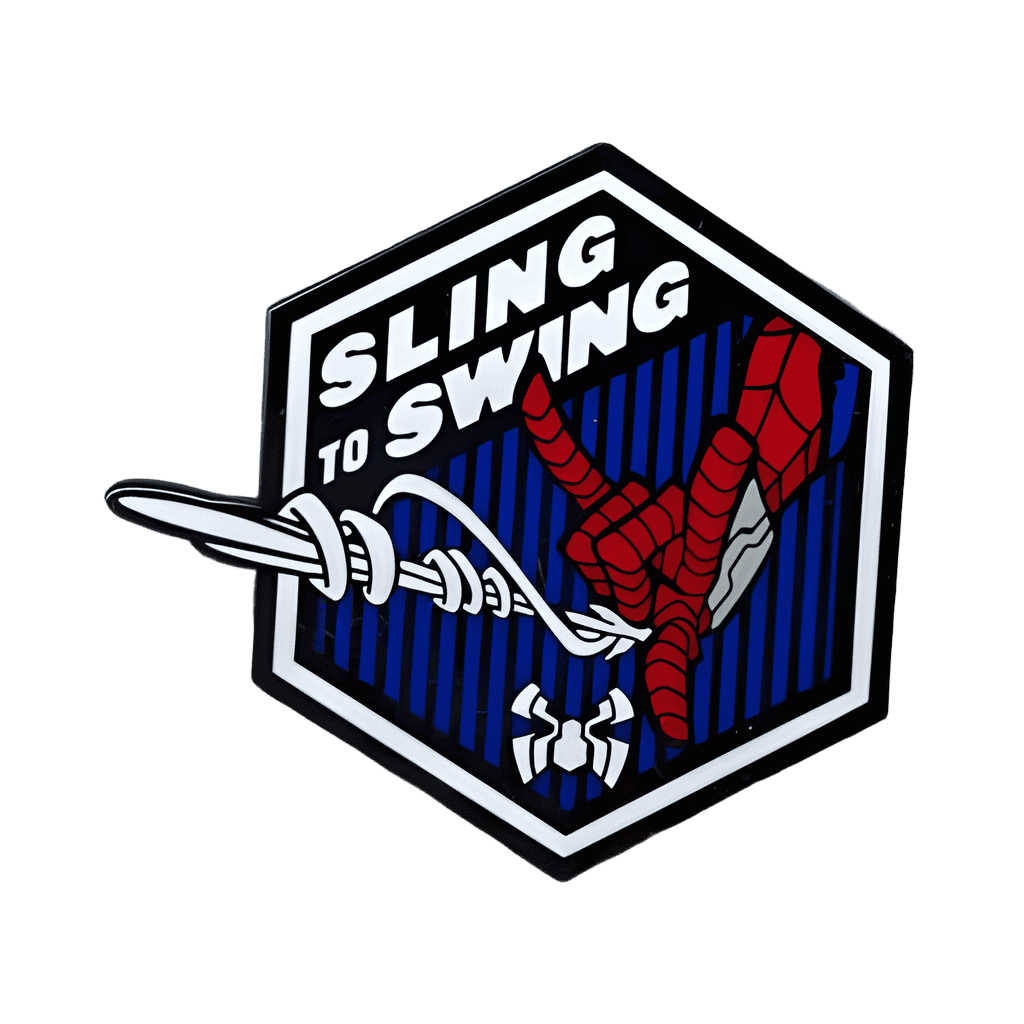 Sling to Swing Spiderman Disney pin