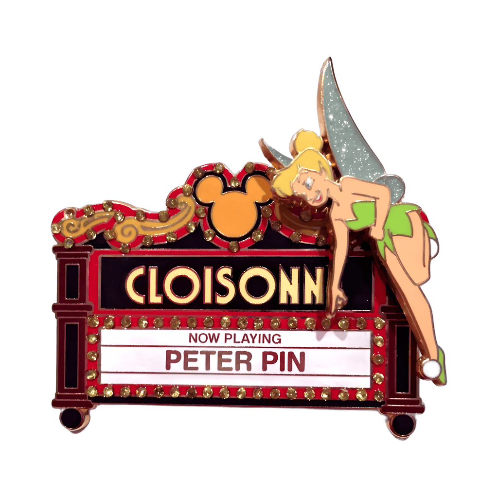 AP - Tinker Bell - Now Playing Peter Pin Marquee Disney pin