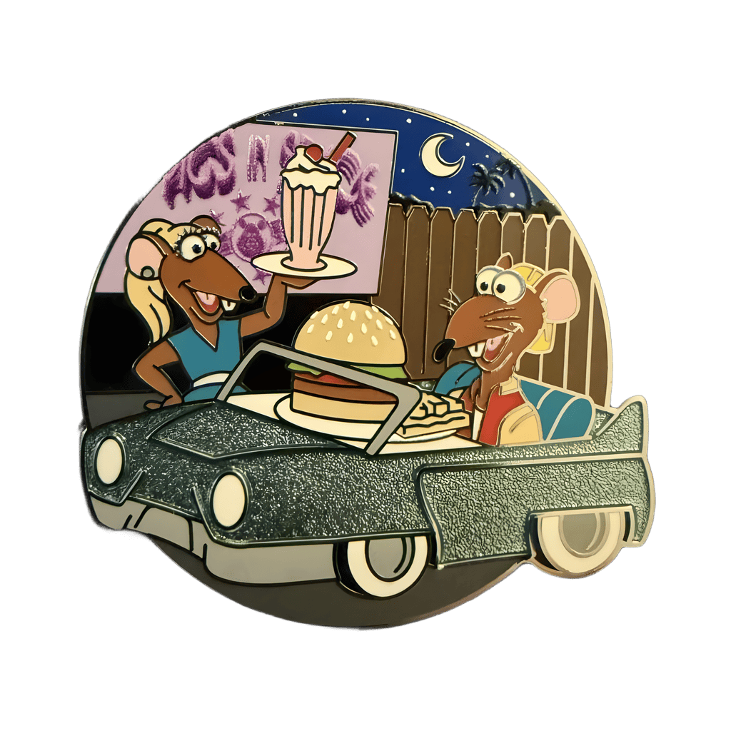 Yolanda & Rizzo at Sci-Fi Dine-In Theater Disney pin