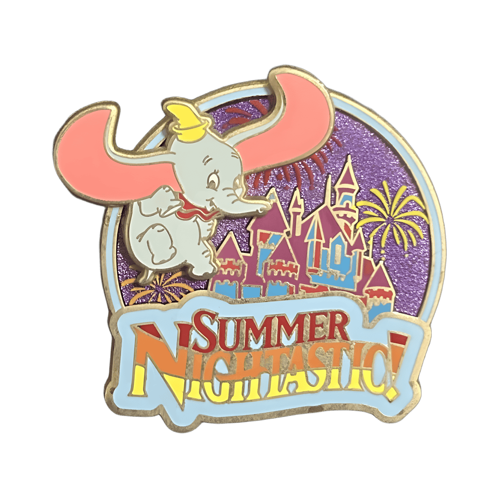 Dumbo with Sleeping Beauty Castle (2009) Disney pin
