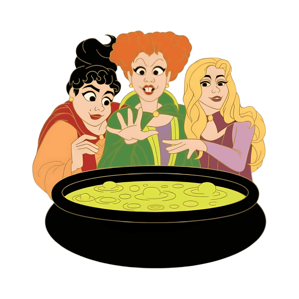 Magical Spells Boxed Pin Set - The Sanderson Sisters Disney pin