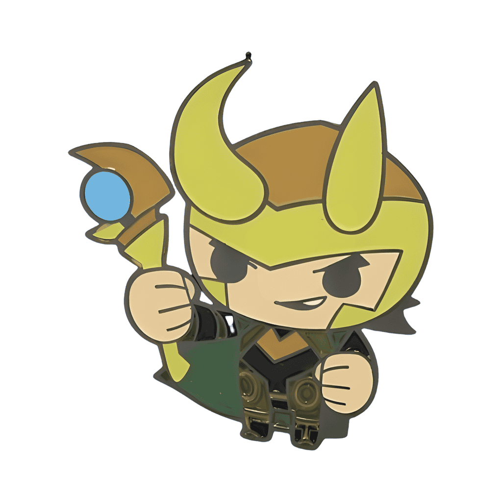 Chibi Loki Disney pin