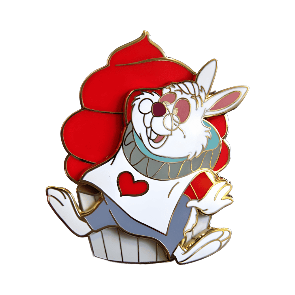 White Rabbit Disney pin