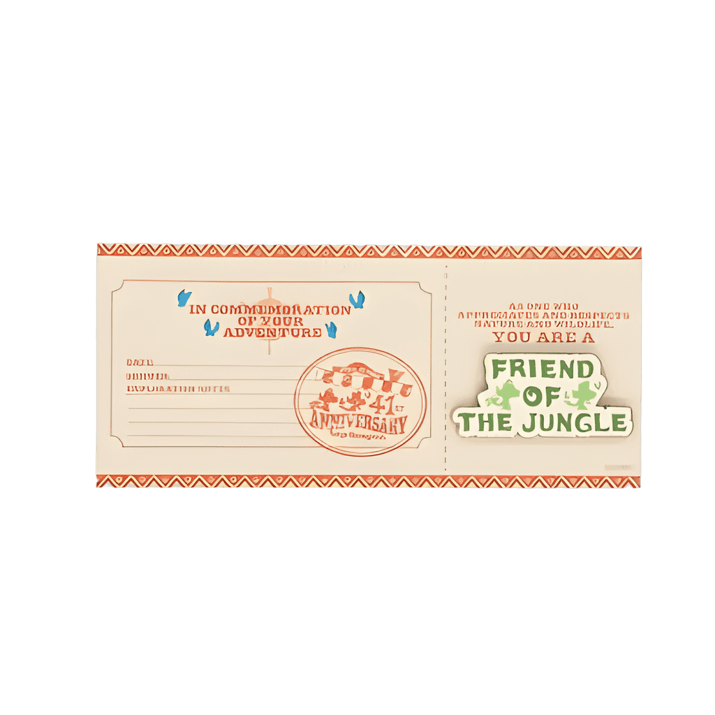 Tokyo Disneyland 41st - Friend of the Jungle Disney pin