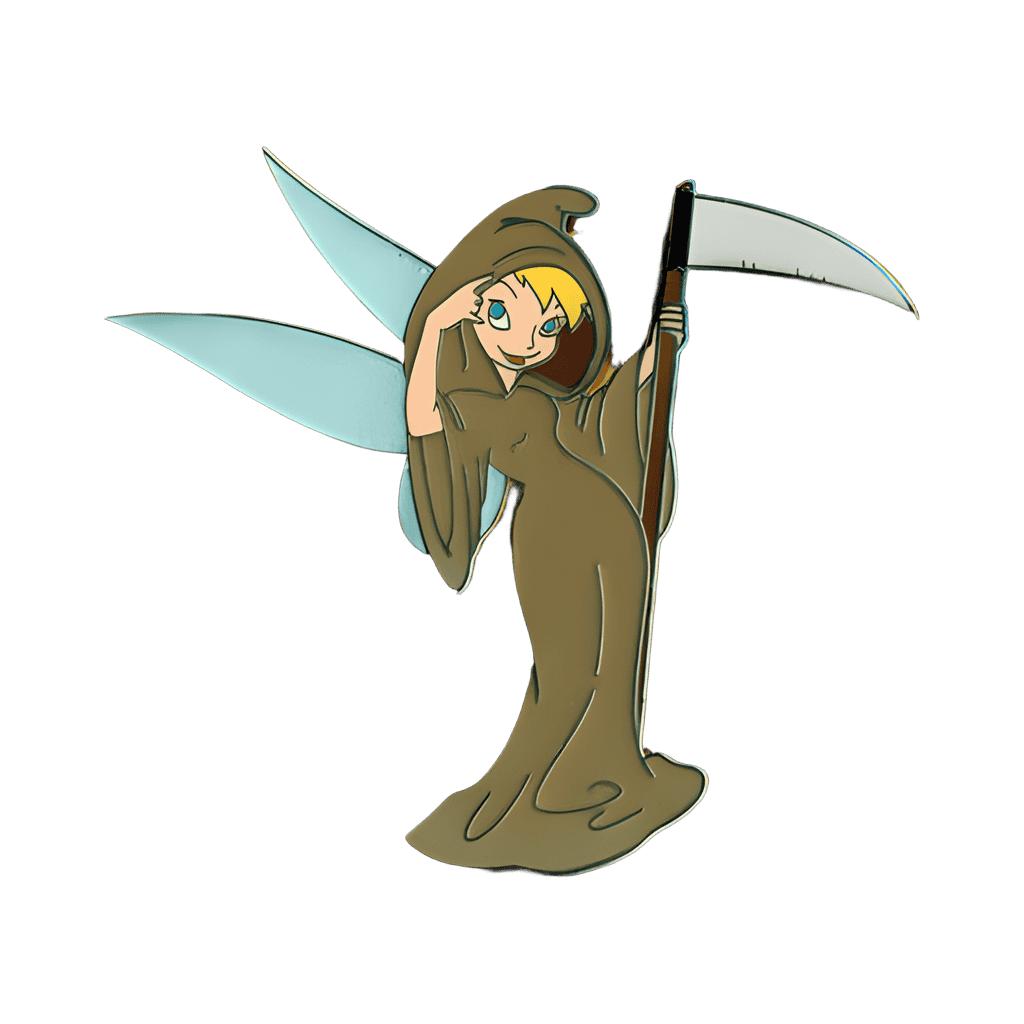Tinker Bell as the Grim Reaper Disney pin