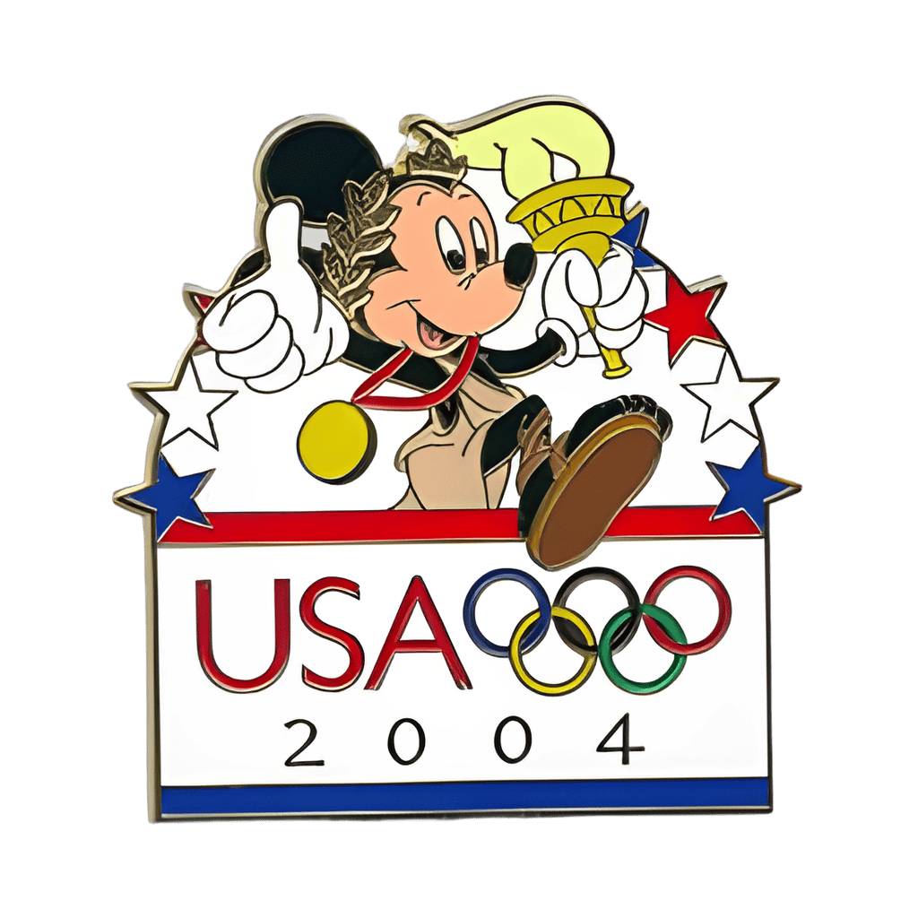 Mickey Holding the Olympic Torch Disney pin