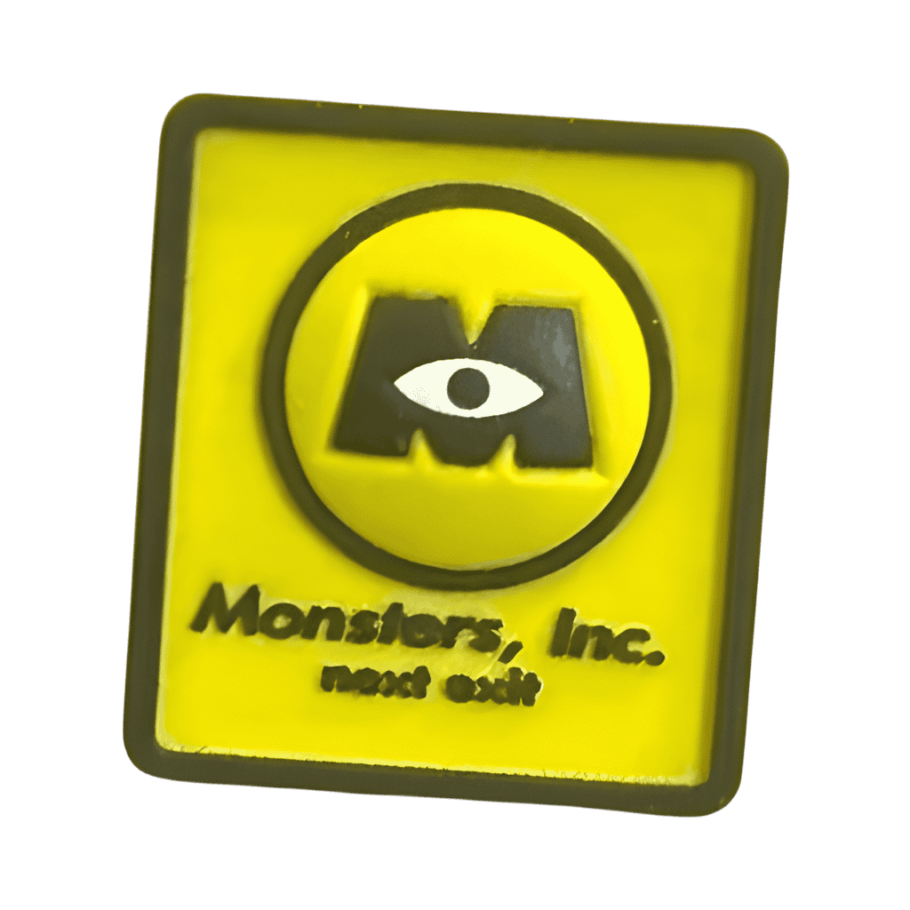 Japan Sega: Rubber Logo: Monster’s Inc Disney pin