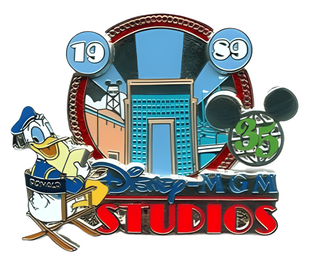 1989 - Donald Disney-MGM Studios Opens Disney pin