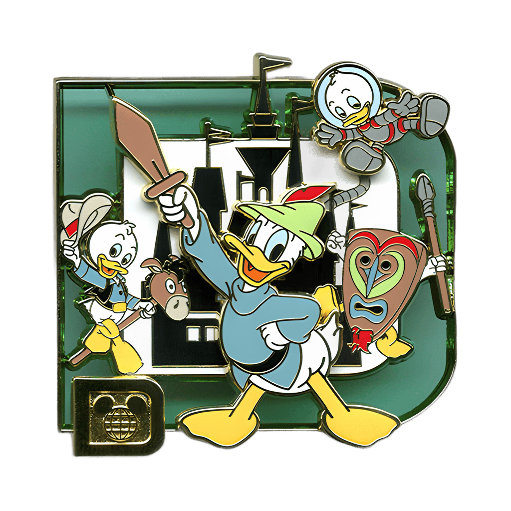 Donald Duck and Nephews Disney pin