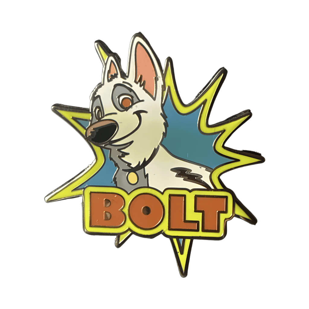 Bolt Star Disney pin