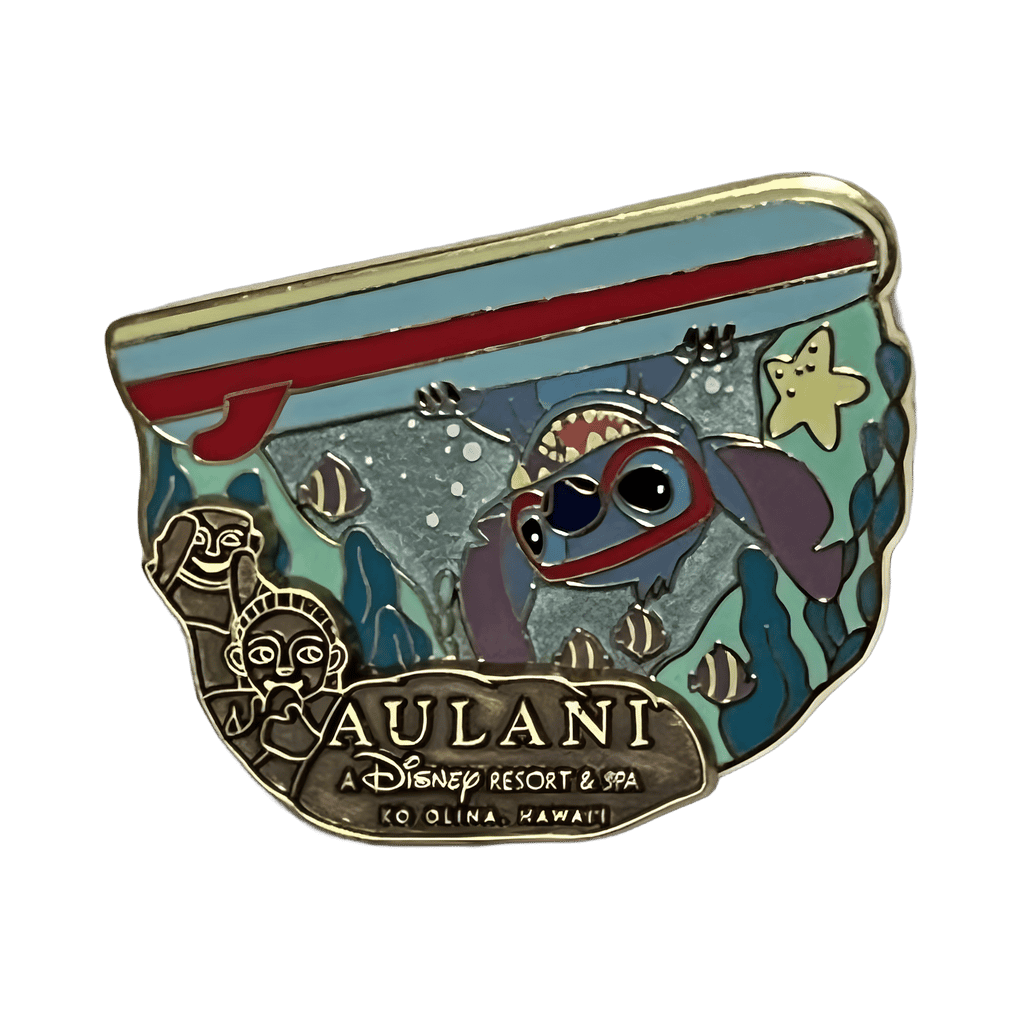 Stitch Snorkelling - Aulani Disney pin