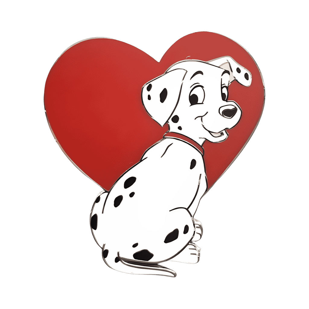 Coeur (Heart) Disney pin
