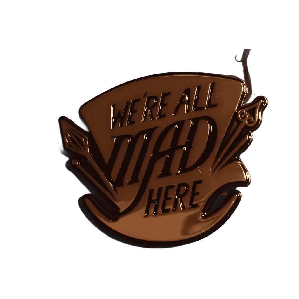 Mad Hatter's Hat — We're All Mad Here Disney pin