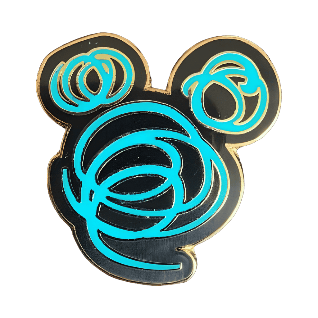 Hurricane Mickey Head Logo Disney pin