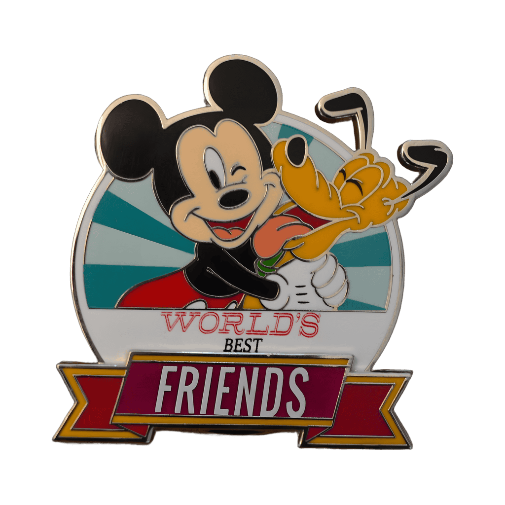 Mickey and Pluto Disney pin