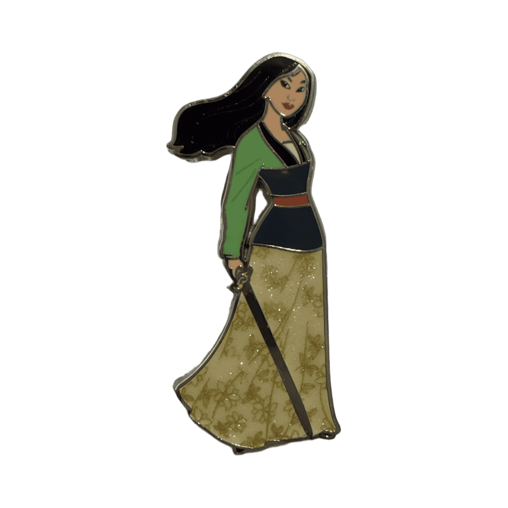 Mulan with Sword Disney pin