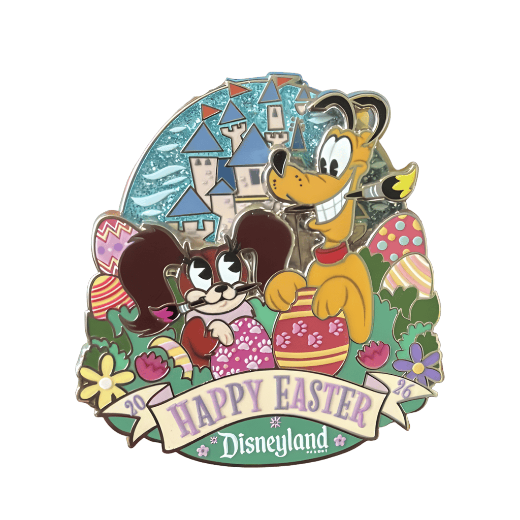 Pluto and Fifi the Peke 2026 Easter Disney pin
