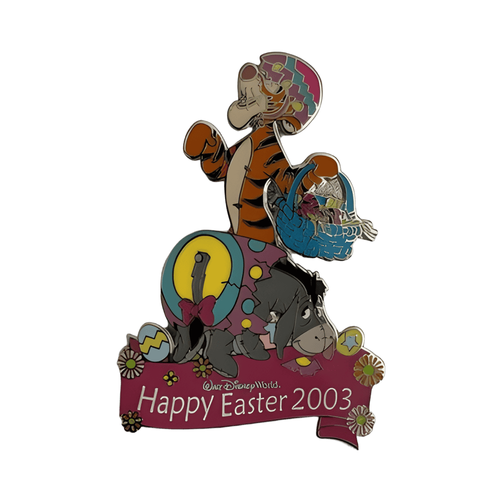 Eeyore and Tigger Winnie the Pooh 2003 Happy Easter Pin Disney pin
