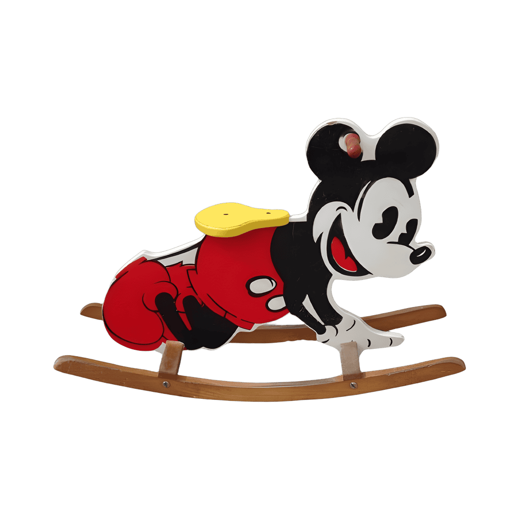 Mickey Mouse on rocker chair/ horse Disney pin
