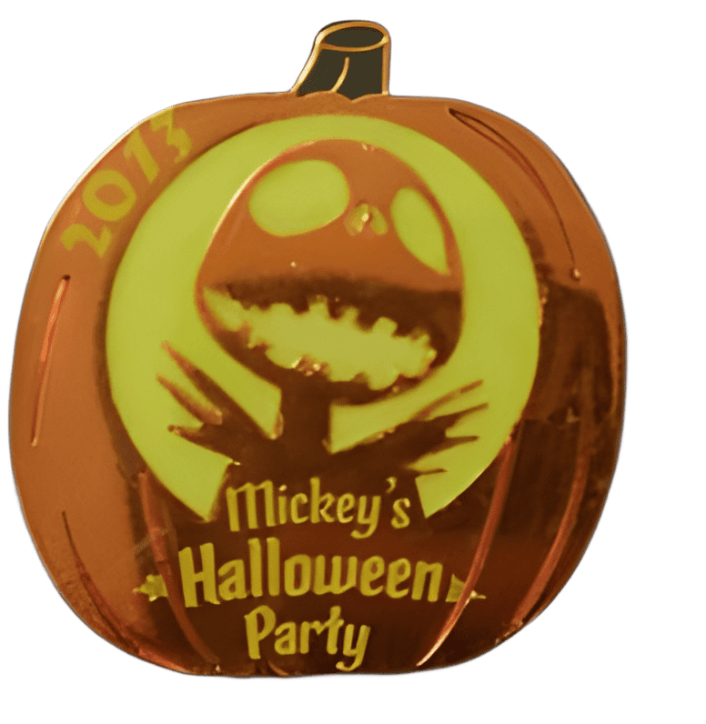 Metal Pumpkin Pin Set - Jack Skellington Disney pin