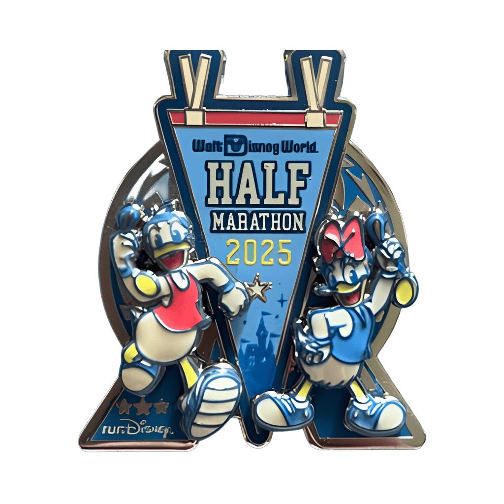 Half Marathon Disney pin