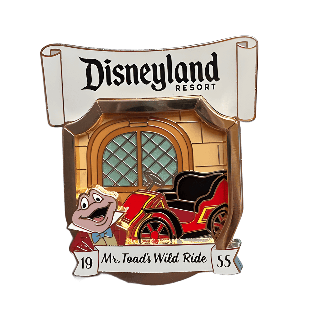 Mr. Toad’s Wild Ride Disney pin