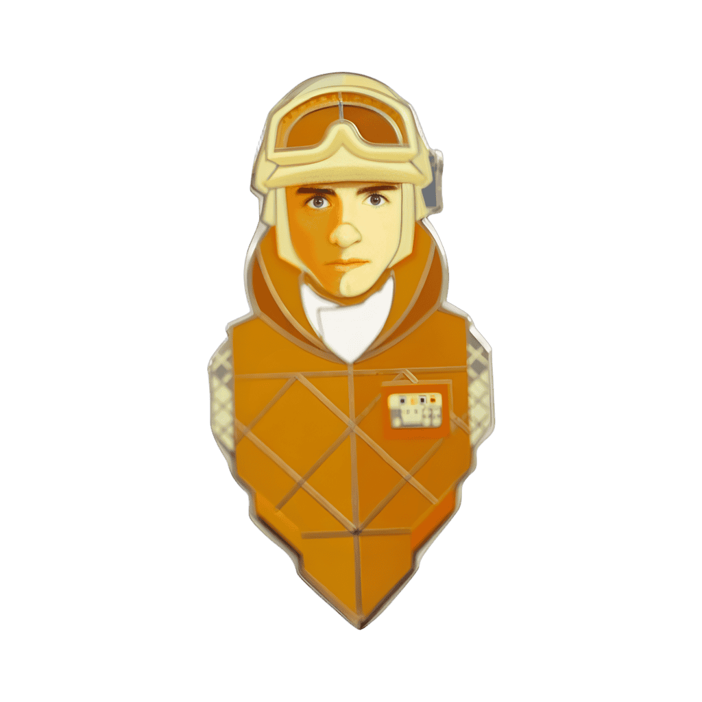 Hoth Luke Skywalker Disney pin