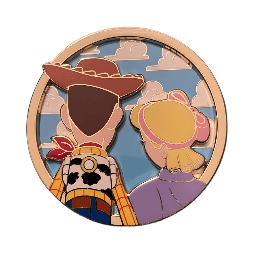 Woody and Bo Beep Disney pin