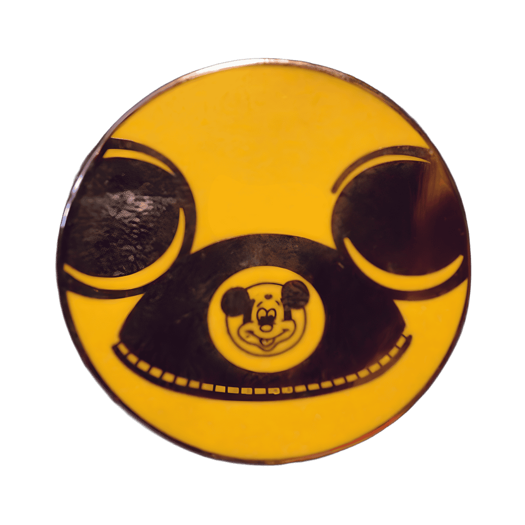 Disney Mickey Mouse Ears Yellow Disney pin