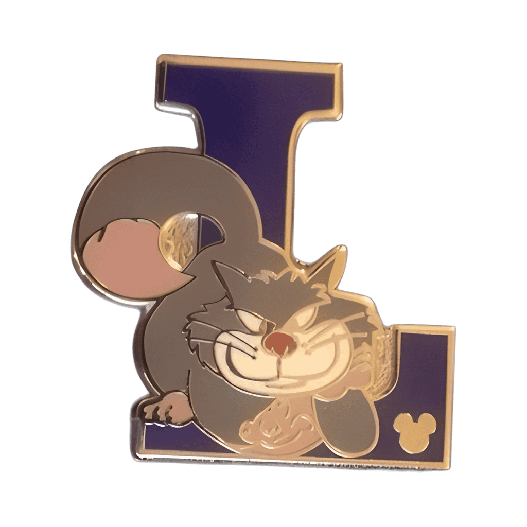 L for Lucifer Disney pin