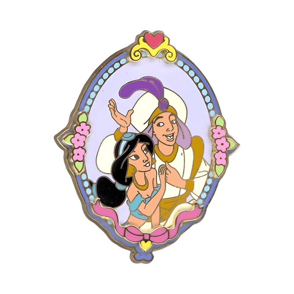 Jasmine & Aladdin Disney pin