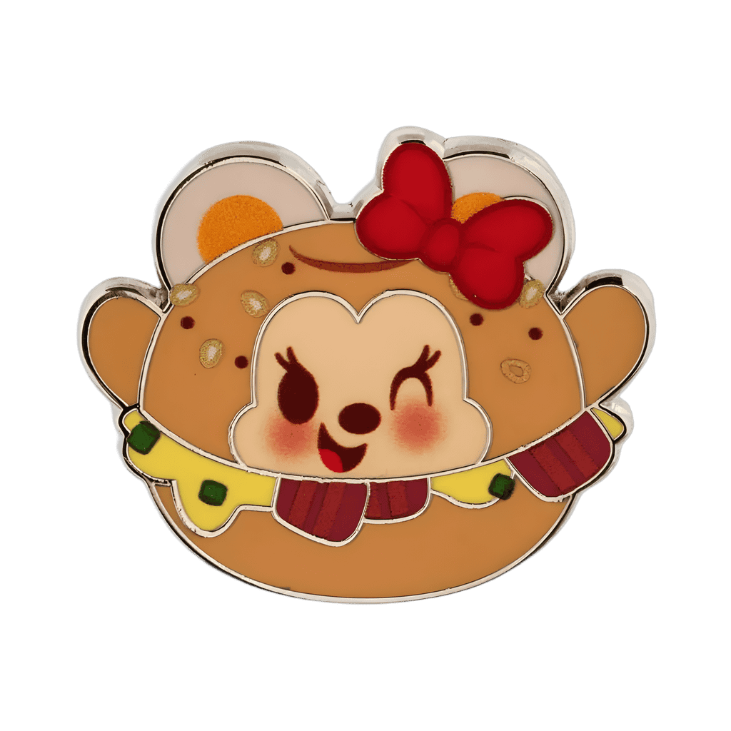 Minnie Mouse Bagel Sandwich Disney pin