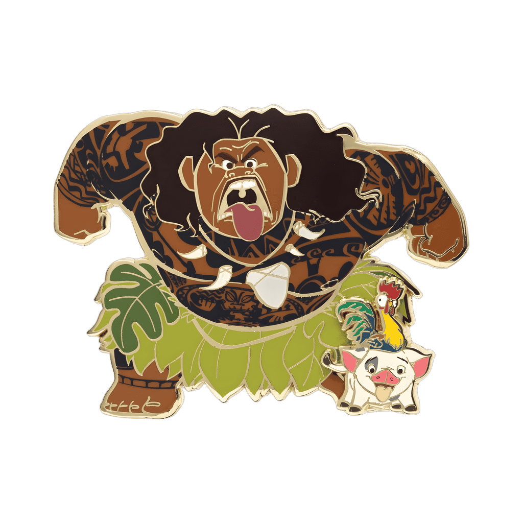 Maui with Pua and Hei Hei Disney pin