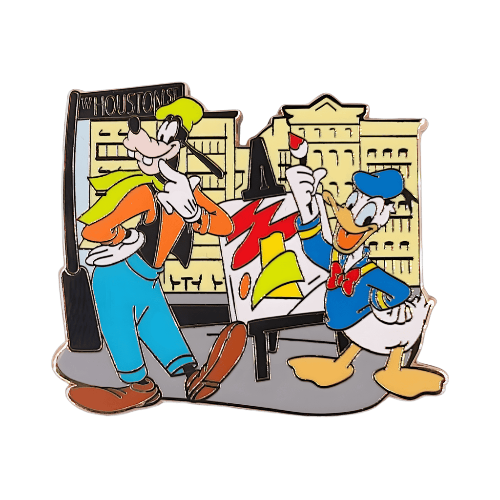 W Houston Disney pin