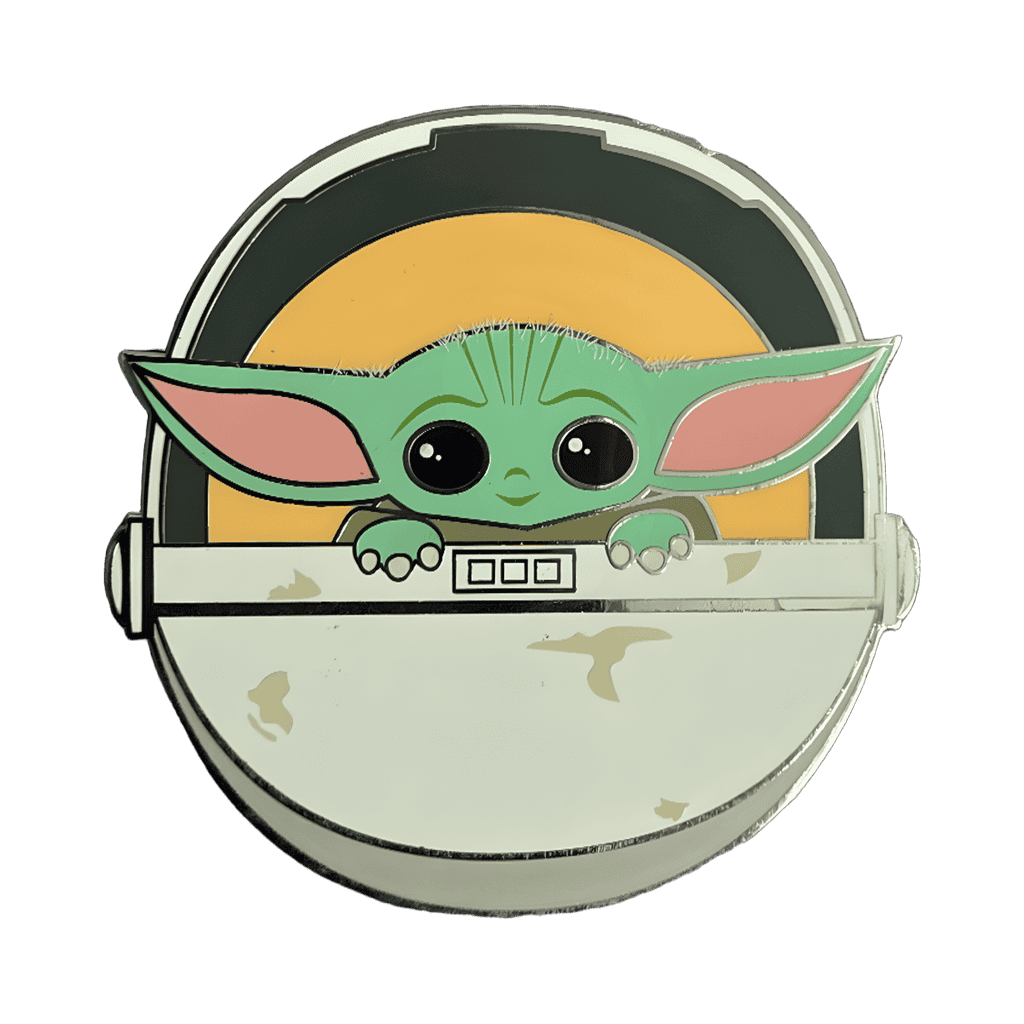 The Child in Hover Pram Disney pin