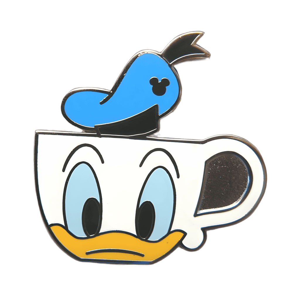 Donald Duck Tea Cup Disney pin