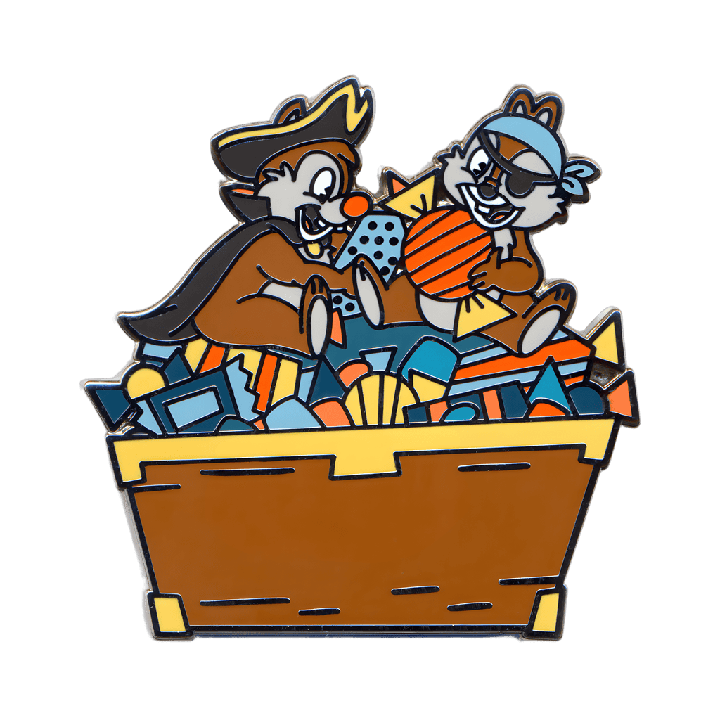 Chip and Dale Disney pin